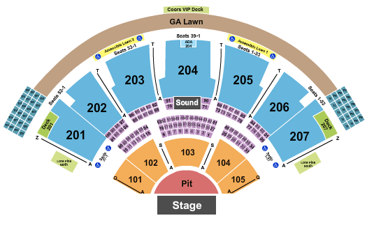 Ruoff Music Center Riley Green Seating Chart